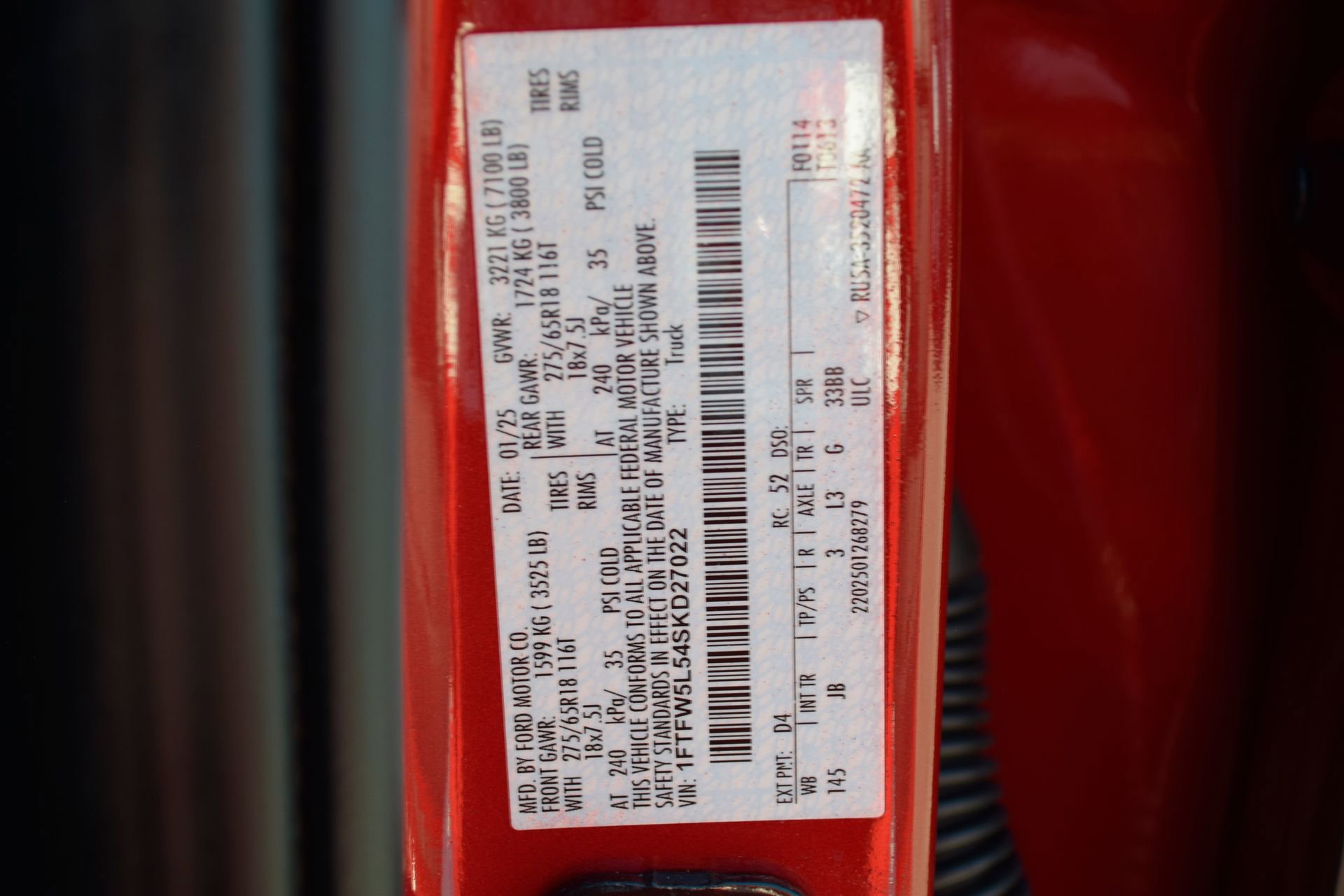 Certified 2025 Ford F150 Lariat w/ FX4 Off-Road Package image 26