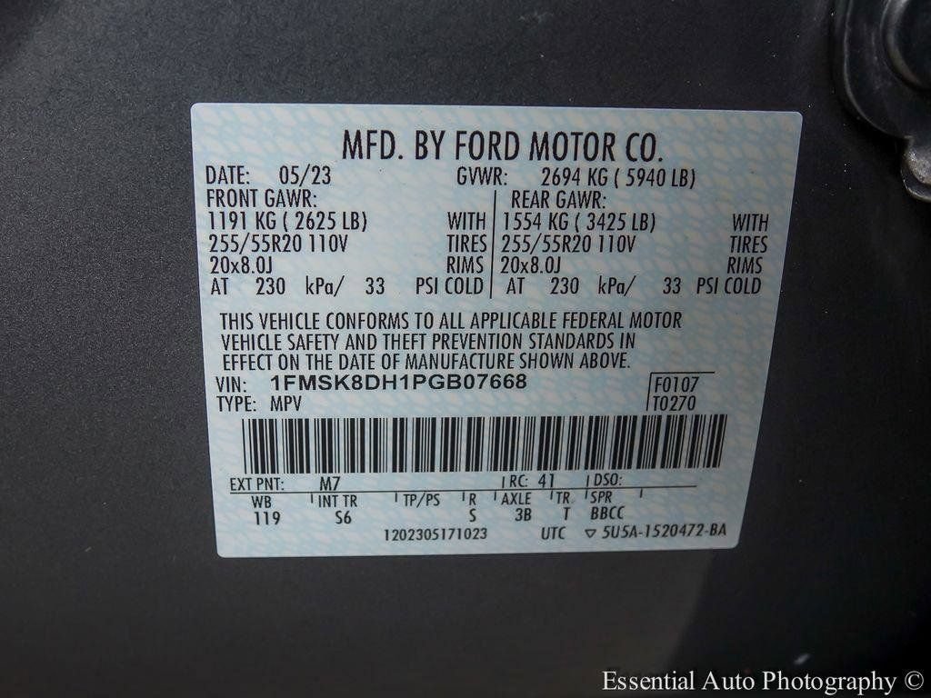 Certified 2023 Ford Explorer XLT w/ Equipment Group 202A AWD/4WD image 29