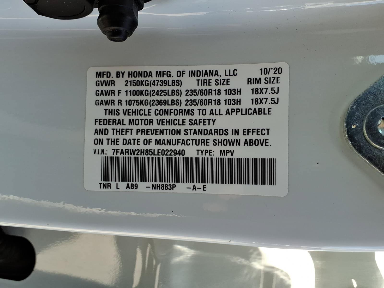 Used 2020 Honda CR-V EX-L image 31
