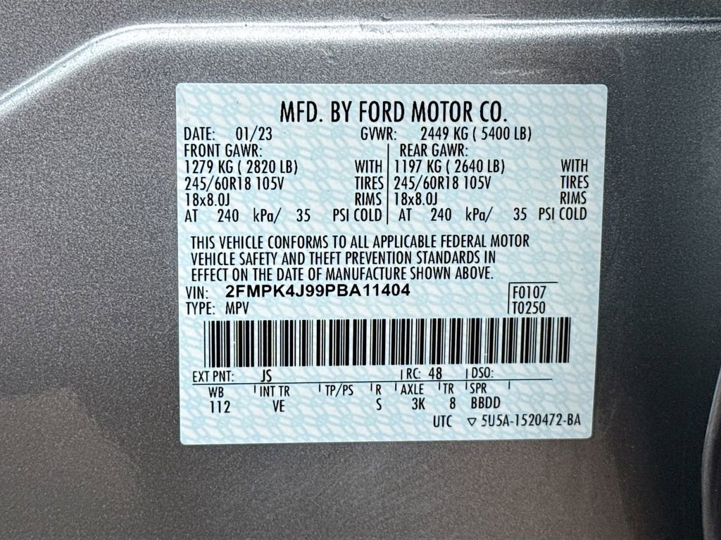 Certified 2023 Ford Edge SEL w/ Convenience Package AWD/4WD image 23