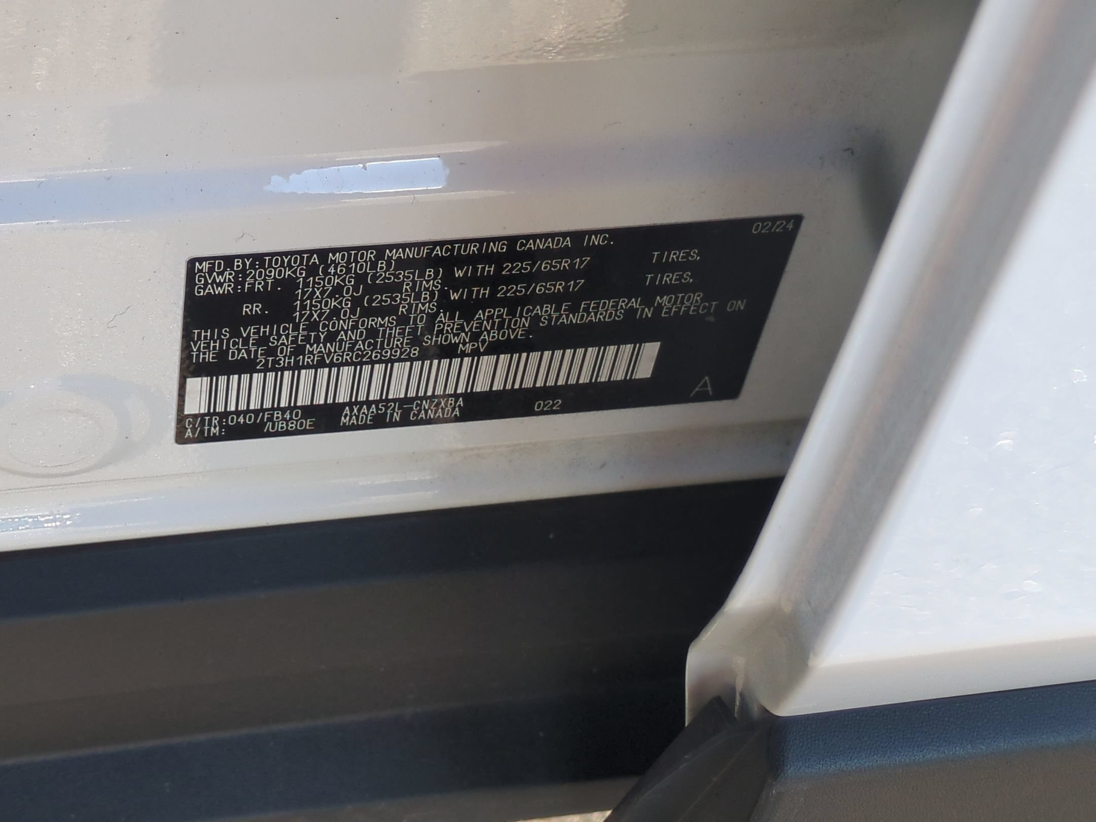 Used 2024 Toyota RAV4 LE FWD image 41