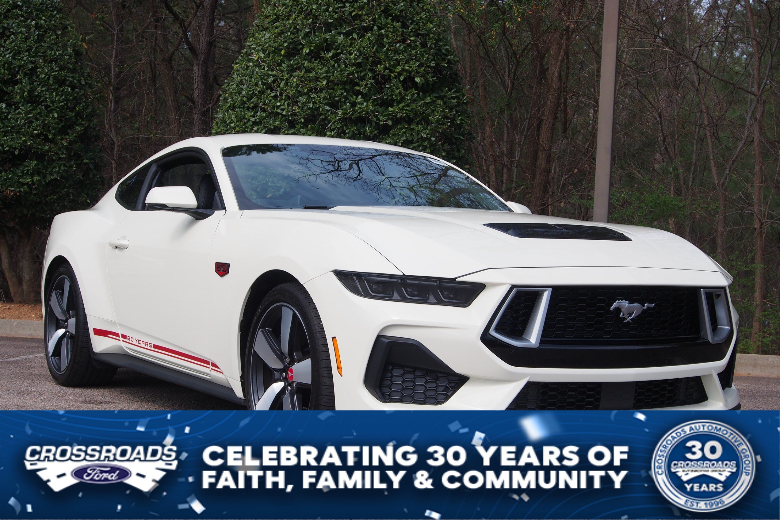 Certified 2025 Ford Mustang GT Premium w/ 60th Anniversary Package RWD image 1