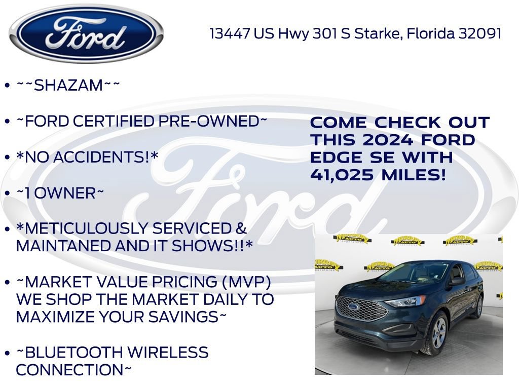 Certified 2024 Ford Edge SE AWD/4WD image 6