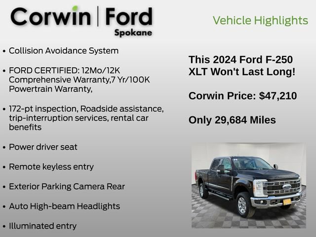 Certified 2024 Ford F250 XLT image 7