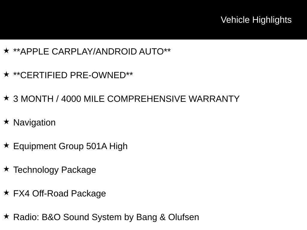 Certified 2021 Ford Ranger Lariat w/ Equipment Group 501A High AWD/4WD image 10