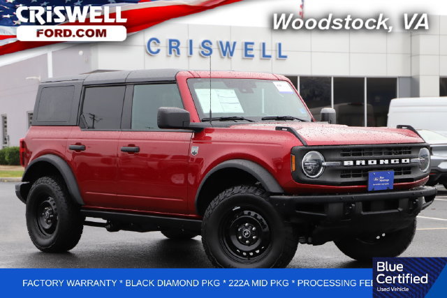 Certified 2026 Ford Bronco Big Bend w/ Black Diamond Package