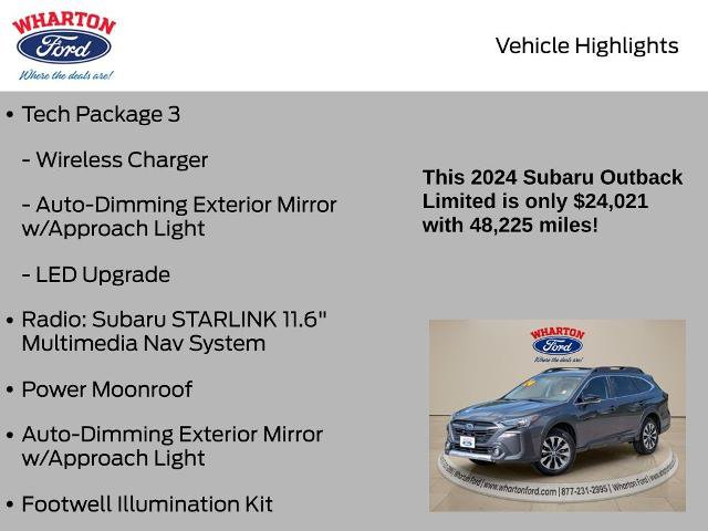 Used 2024 Subaru Outback Limited AWD/4WD image 16
