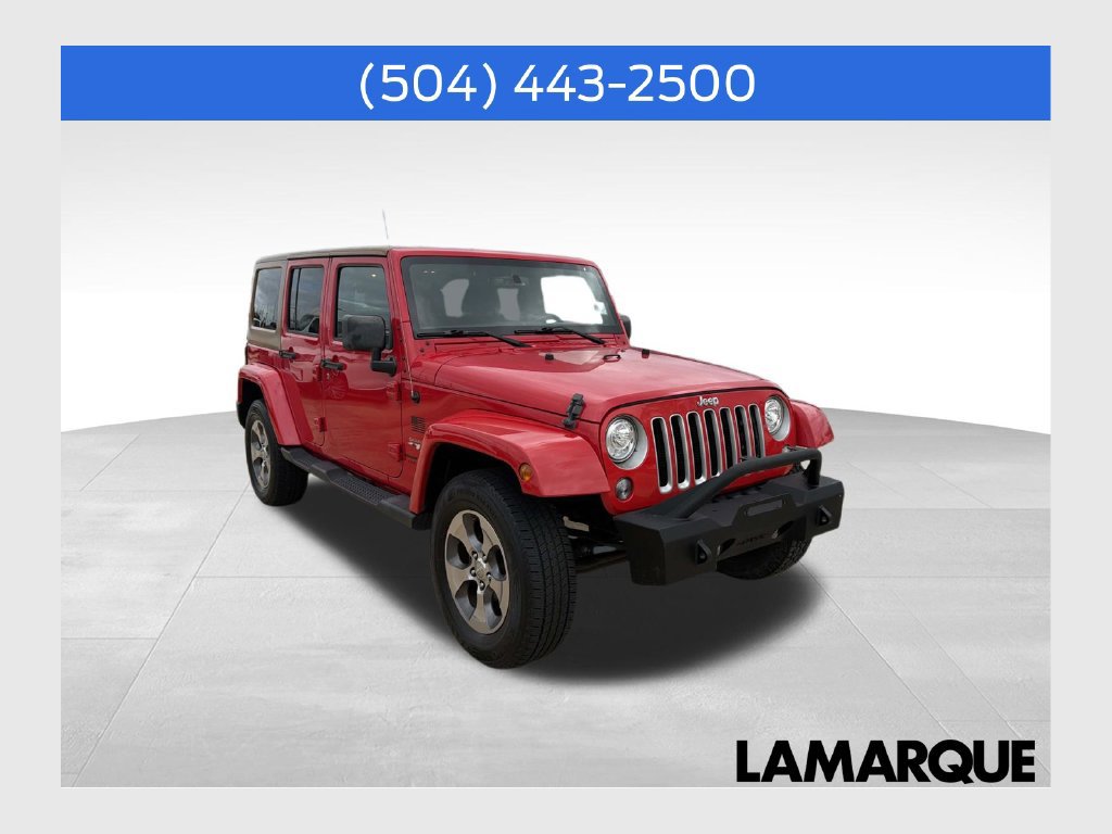 Used 2018 Jeep Wrangler Unlimited Sahara