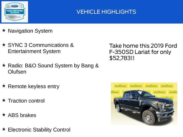 Certified 2019 Ford F350 Lariat image 18