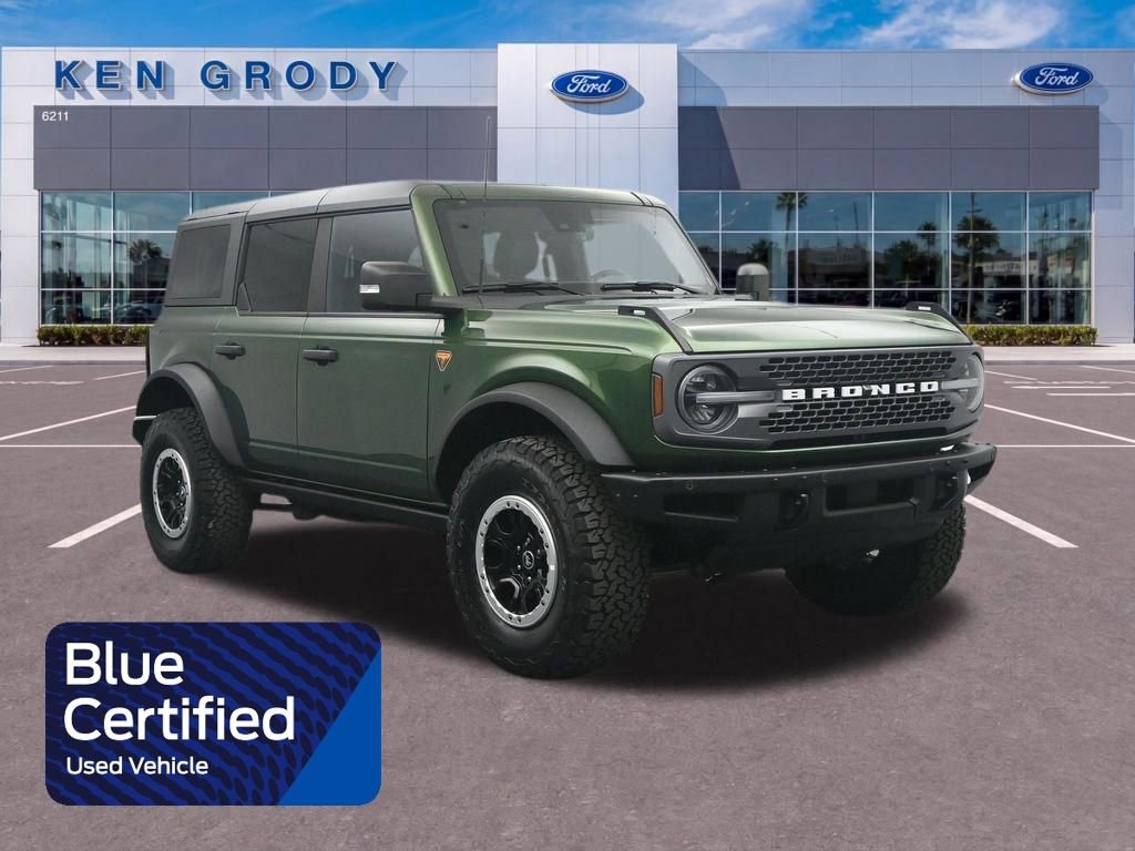 Certified 2023 Ford Bronco Badlands w/ Sasquatch Package AWD/4WD image 1