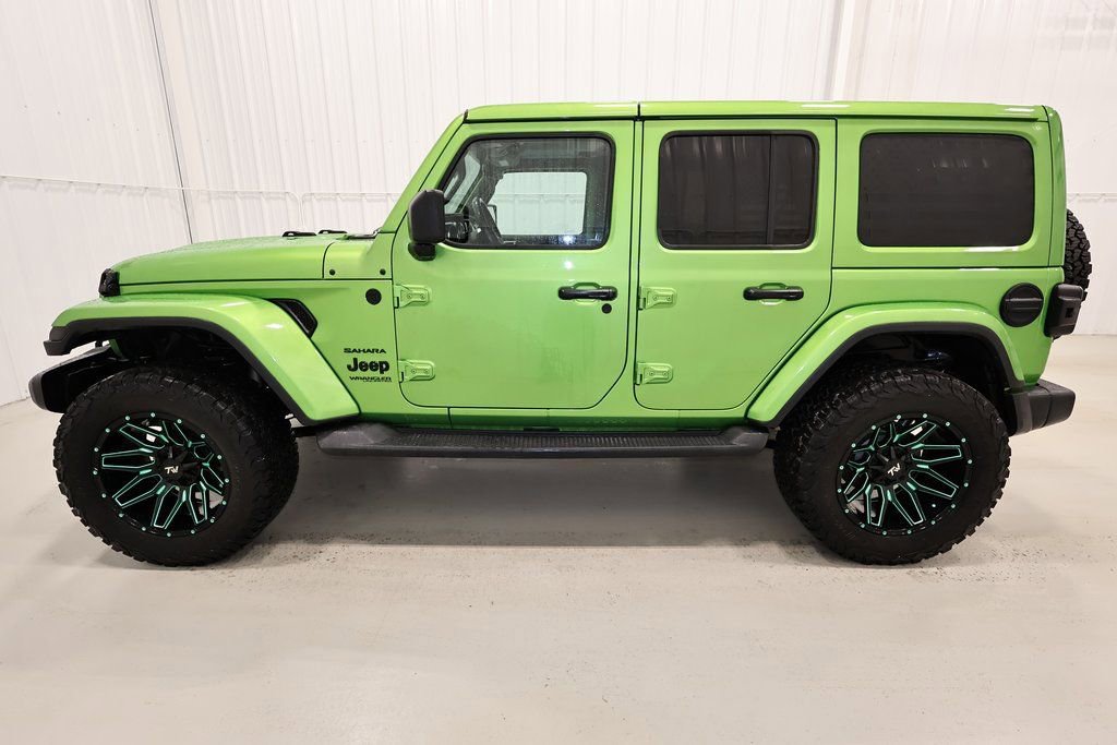 Used 2019 Jeep Wrangler Unlimited Sahara w/ Uconnect 4C Nav & Sound Group image 2