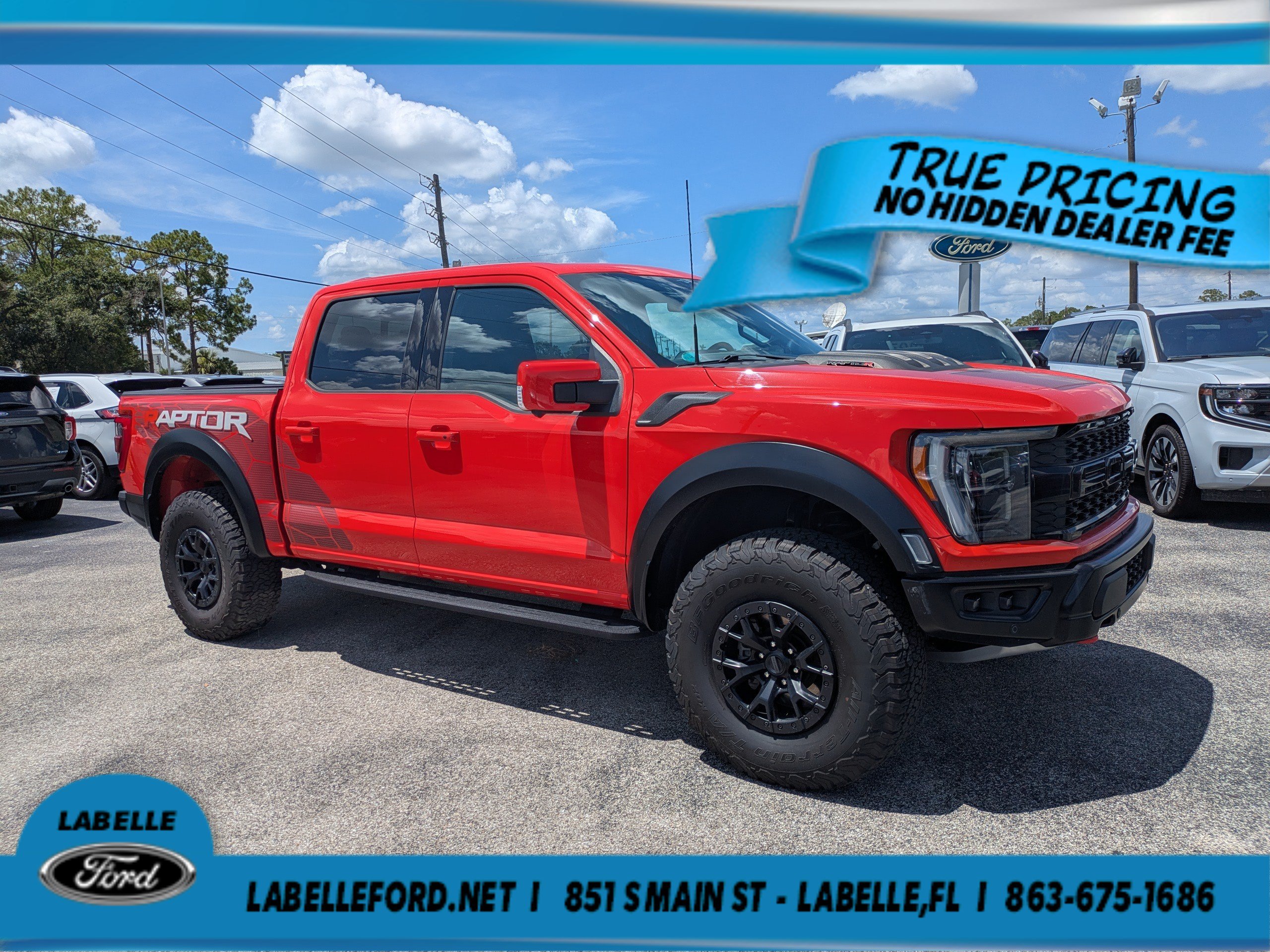 Certified 2023 Ford F150 Raptor w/ Equipment Group 802A Raptor R