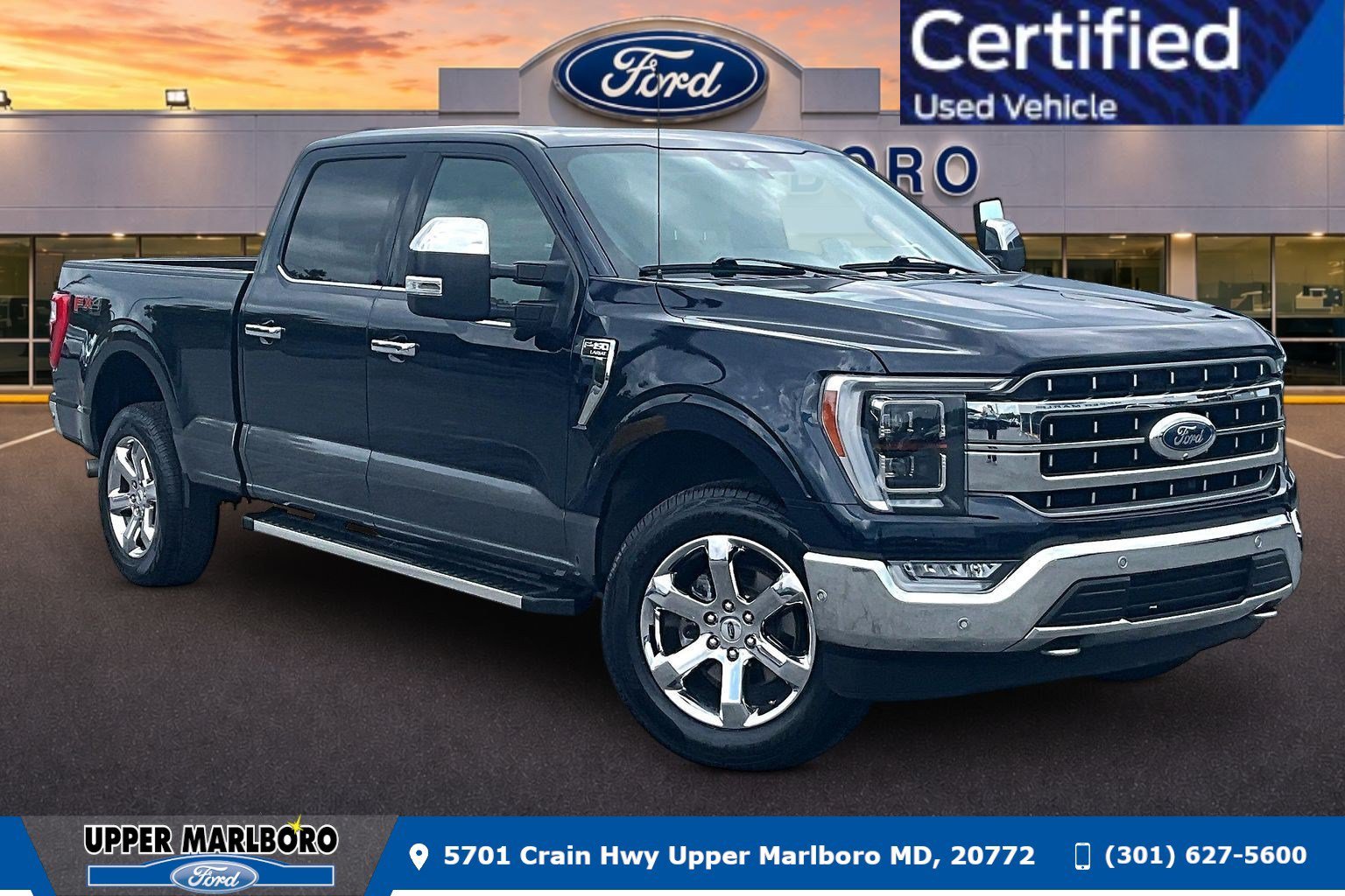 Certified 2023 Ford F150 Lariat w/ Equipment Group 502A High AWD/4WD image 1