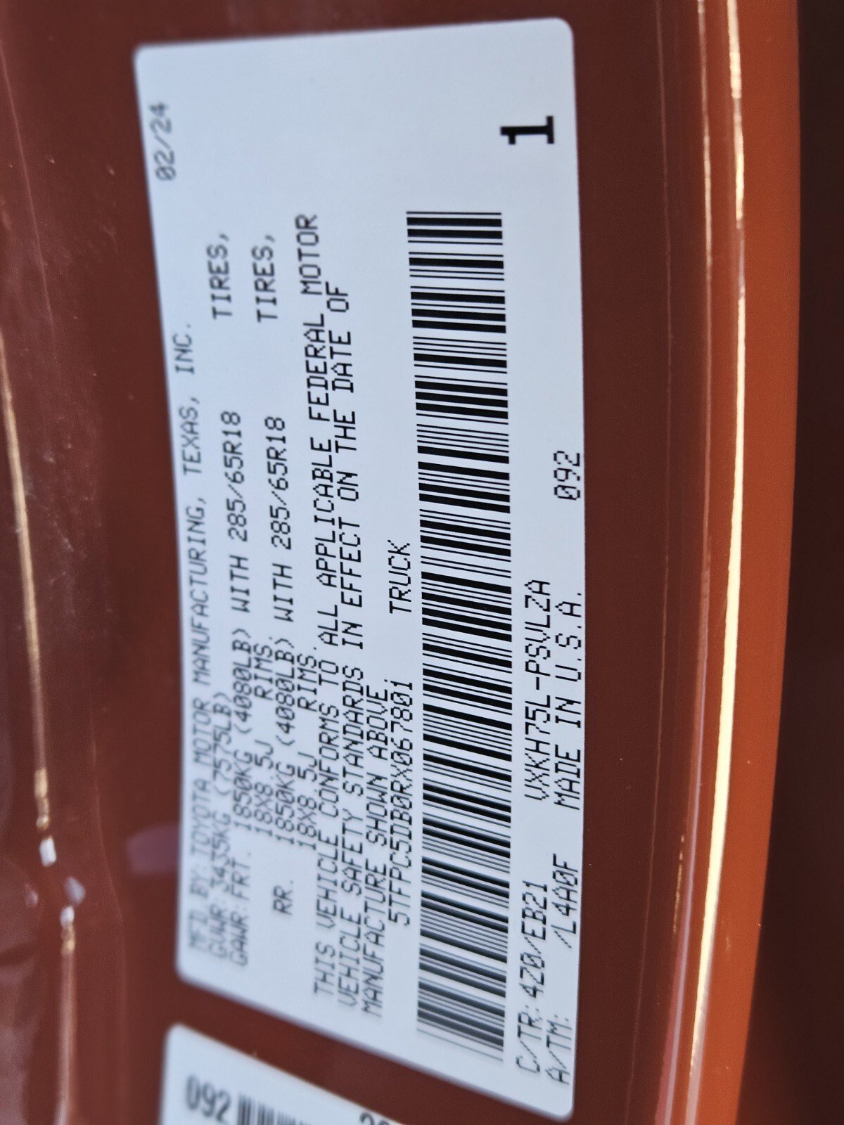 Used 2024 Toyota Tundra TRD Pro image 31