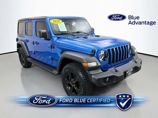 Used 2021 Jeep Wrangler Unlimited Sport AWD/4WD image 1