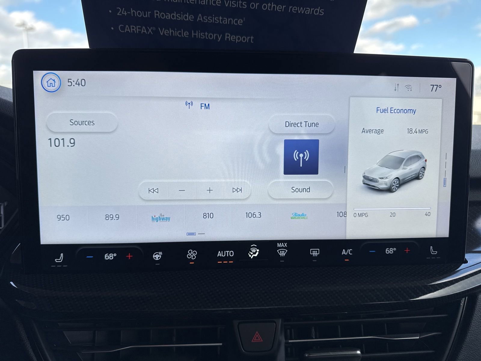 Certified 2024 Ford Escape ST-Line w/ Tech Pack #1 image 33