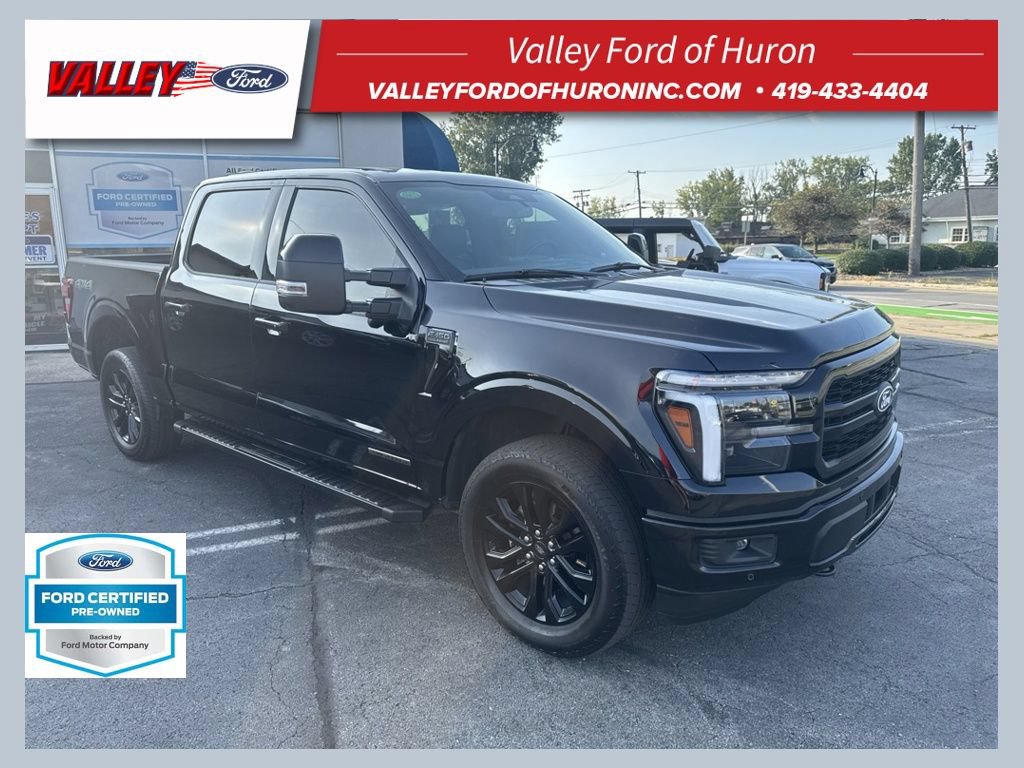 Certified 2025 Ford F150 Lariat w/ Equipment Group 501A Mid