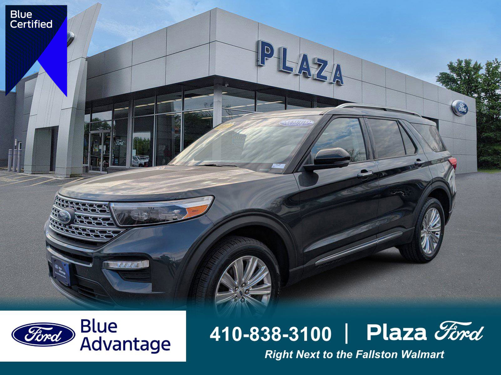 Certified 2022 Ford Explorer Limited w/ Hybrid Equipment Group 310A