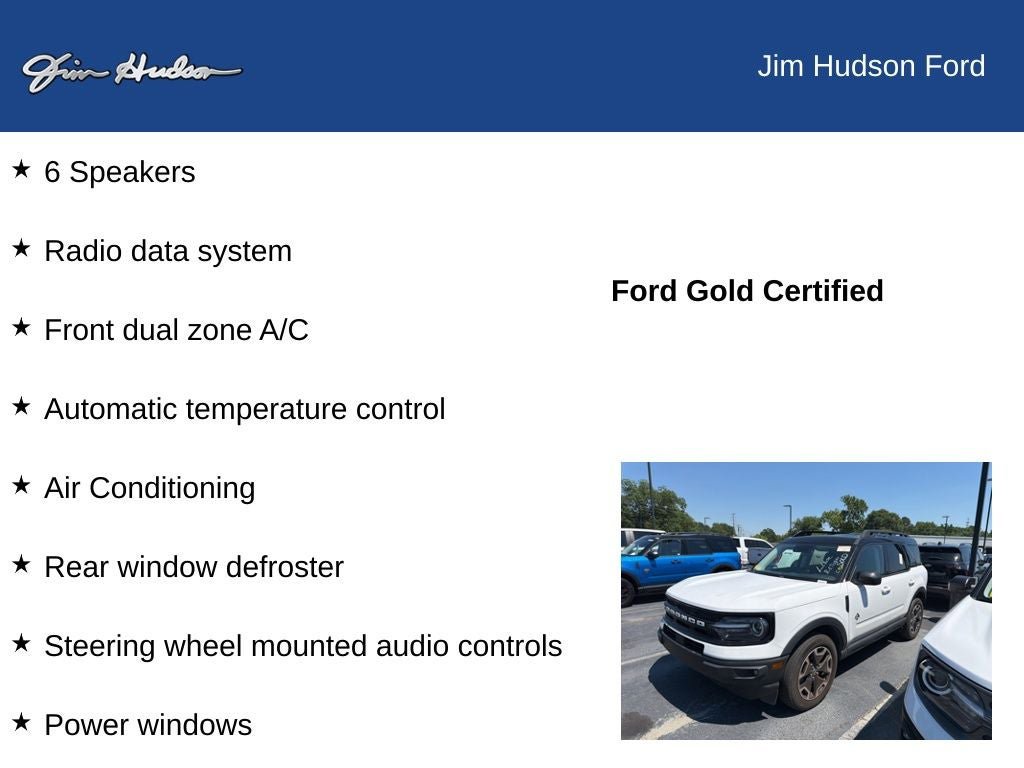 Certified 2023 Ford Bronco Sport Outer Banks w/ Tech Package AWD/4WD image 9