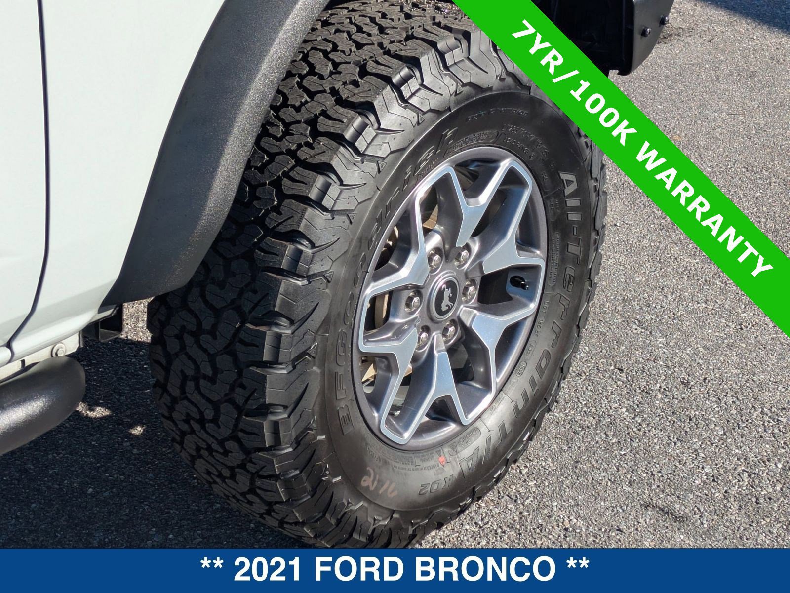 Certified 2021 Ford Bronco Black Diamond image 13