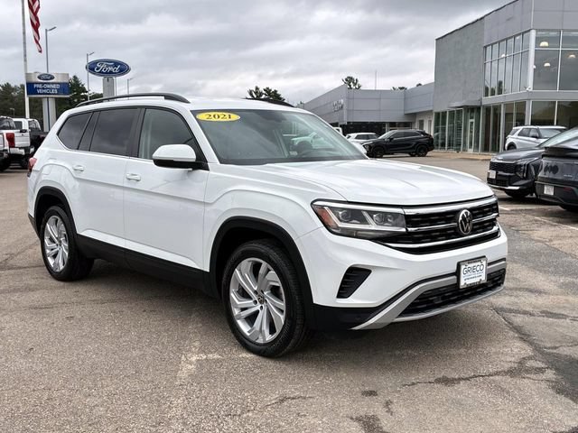 Used 2021 Volkswagen Atlas SE w/ Towing Package