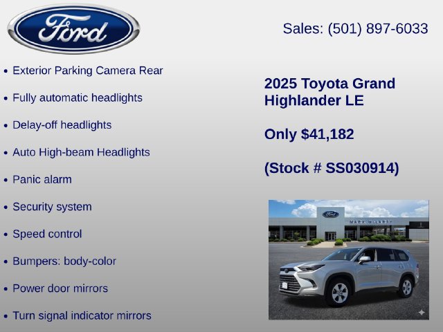 Used 2025 Toyota Grand Highlander FWD image 24