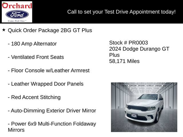 Used 2024 Dodge Durango GT AWD/4WD image 7