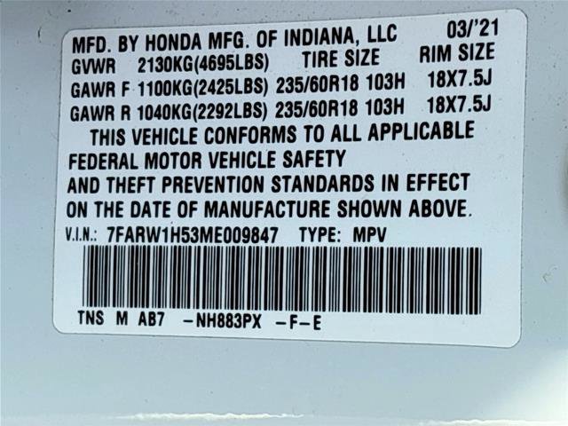 Used 2021 Honda CR-V EX image 35