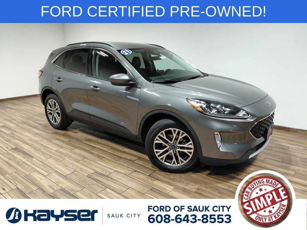 Certified 2021 Ford Escape SEL w/ Class II Trailer Tow Package
