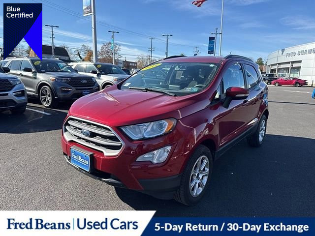Certified 2018 Ford EcoSport SE w/ SE Convenience Package