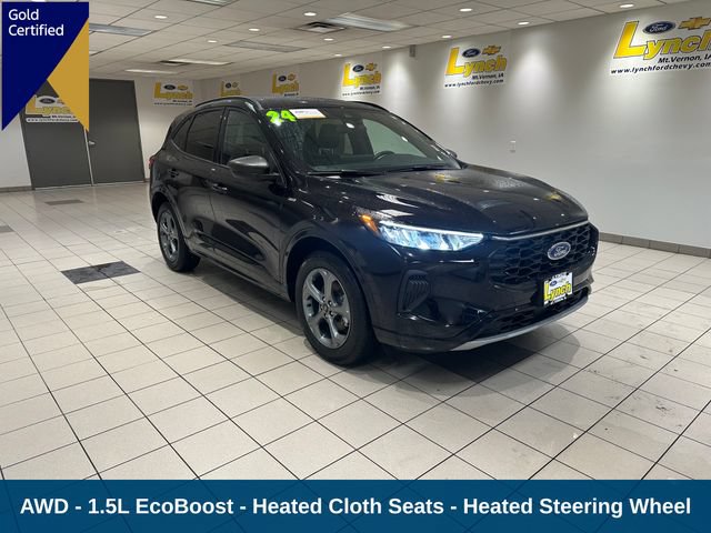 Certified 2024 Ford Escape ST-Line w/ Tech Pack #1 AWD/4WD 360° Tour