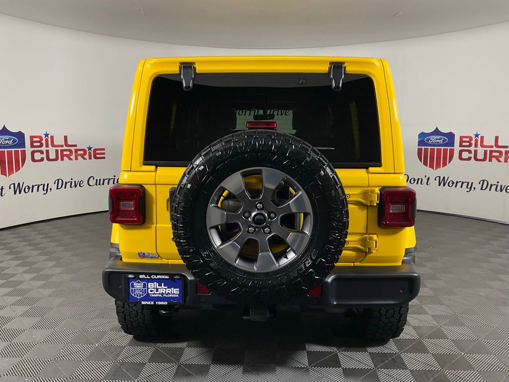 Used 2020 Jeep Wrangler Unlimited Sahara AWD/4WD image 4