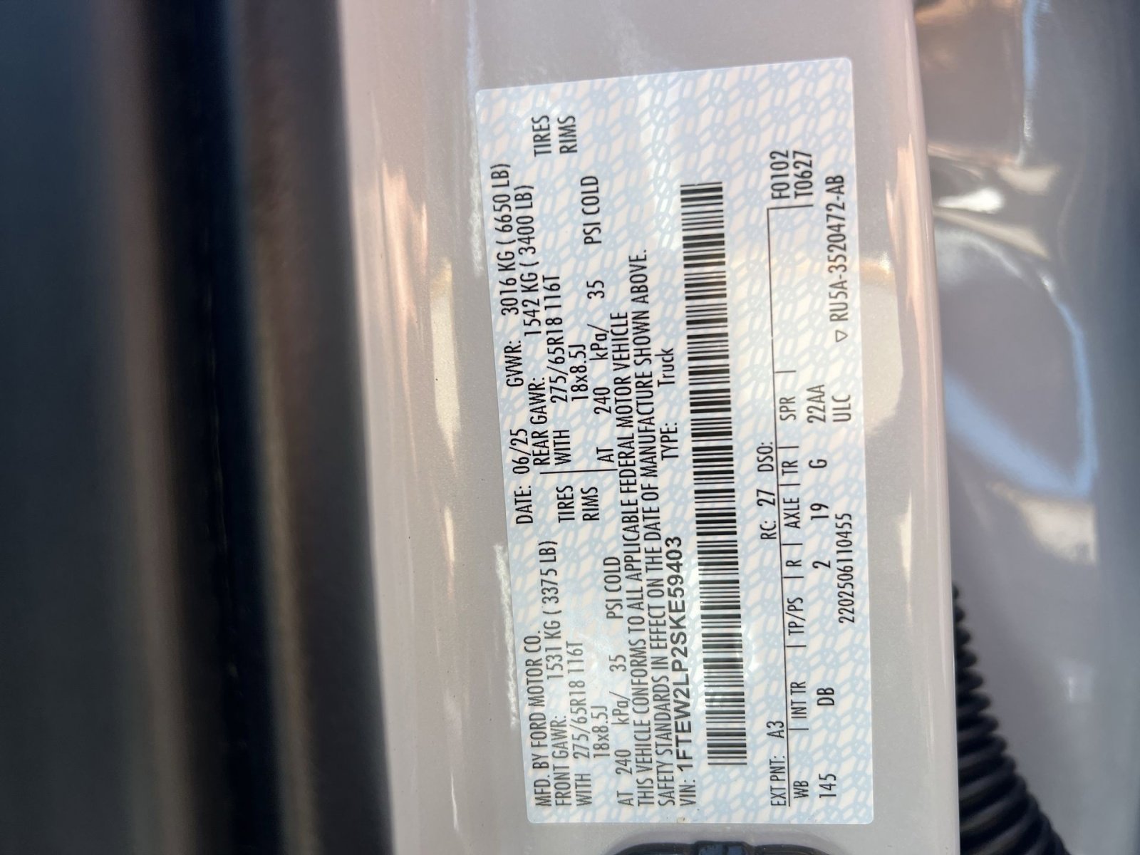 Certified 2025 Ford F150 STX AWD/4WD image 35