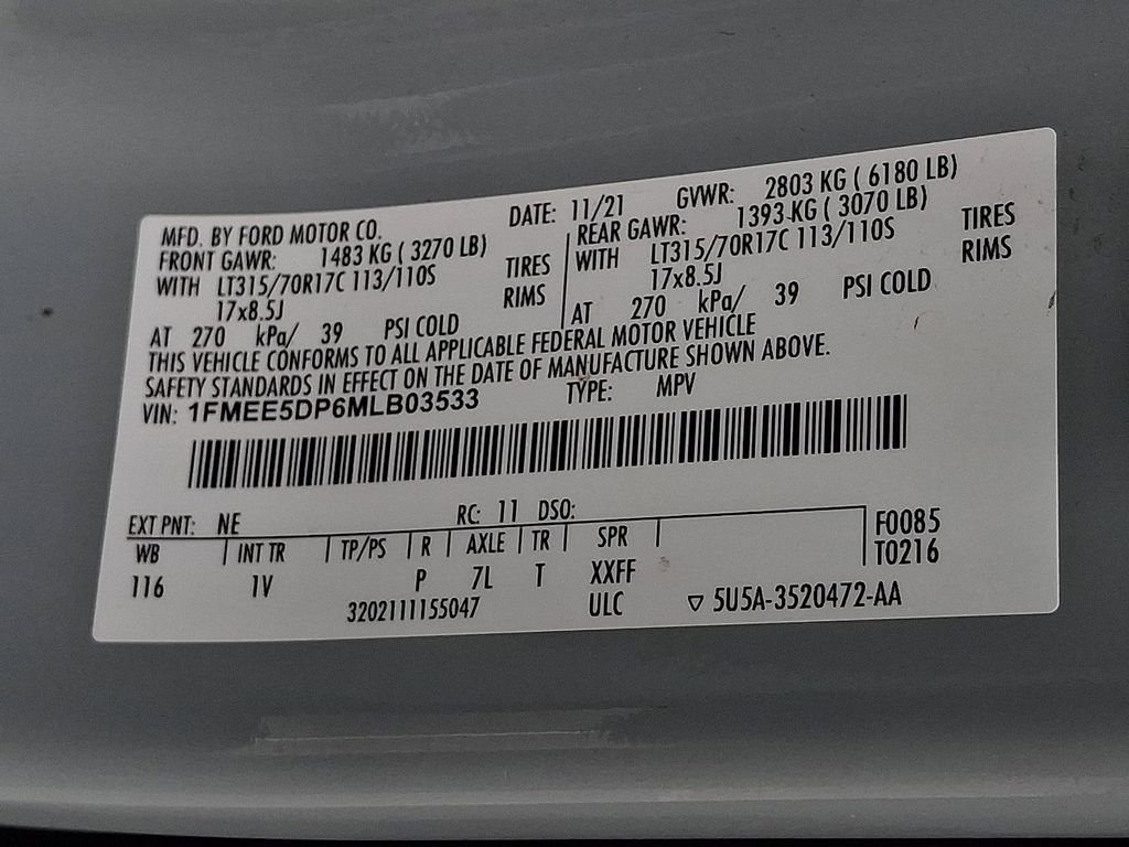 Certified 2021 Ford Bronco Badlands AWD/4WD image 28