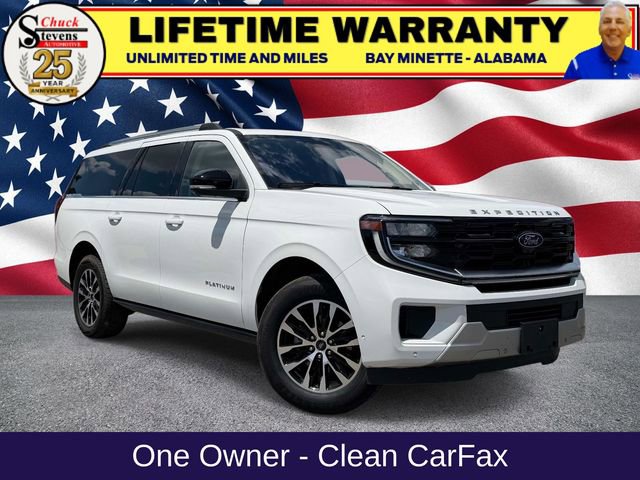 Certified 2025 Ford Expedition Max Platinum