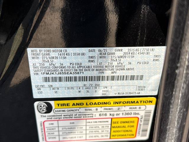 Certified 2025 Ford Expedition Max Active AWD/4WD image 19