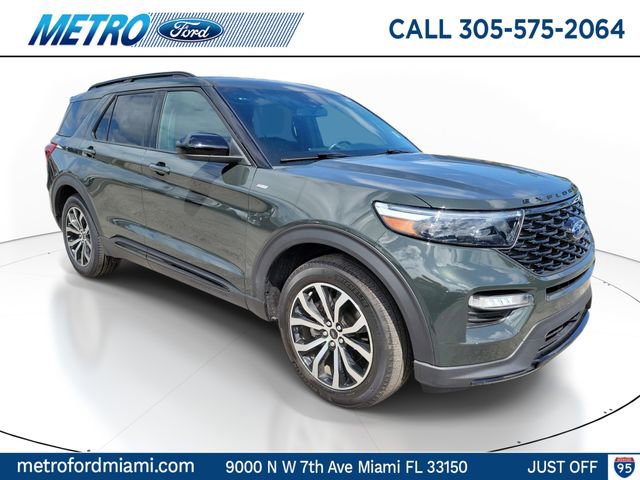 Certified 2024 Ford Explorer ST-Line w/ Class IV Trailer Tow Package image 1