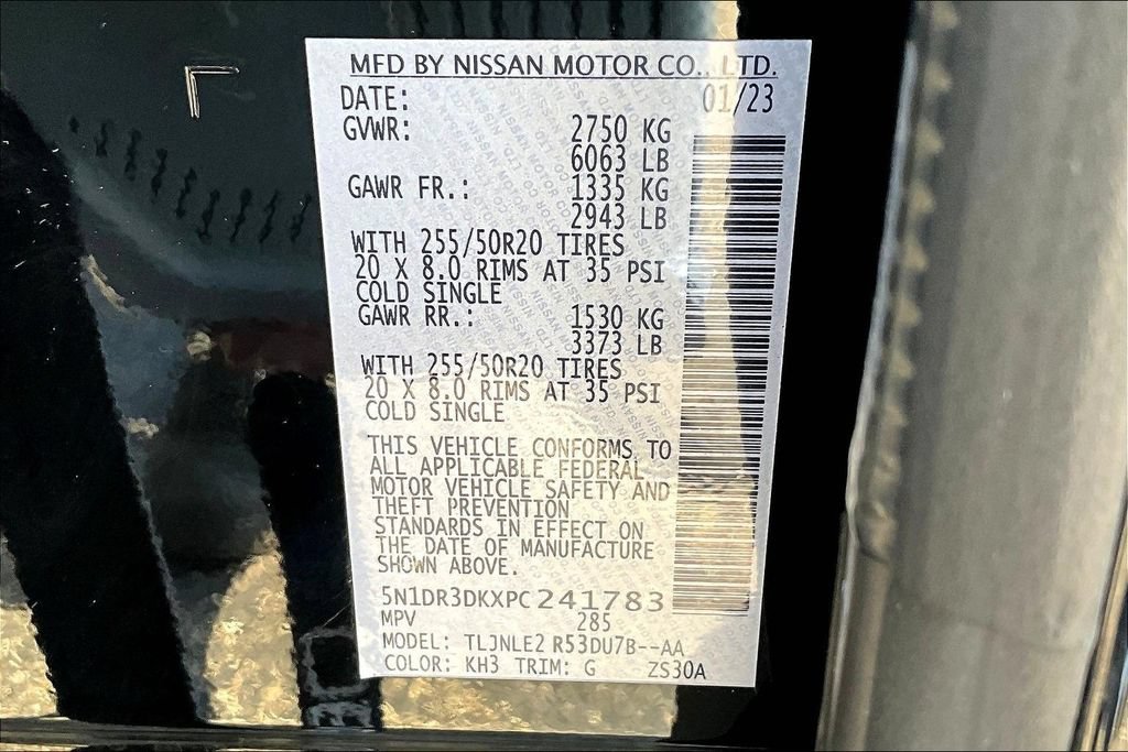Used 2023 Nissan Pathfinder Platinum AWD/4WD image 22