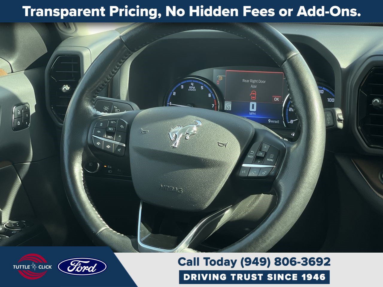 Certified 2023 Ford Bronco Sport Outer Banks w/ Tech Package AWD/4WD image 24