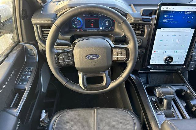 Certified 2025 Ford F150 Lightning Platinum w/ Dark Elements Package AWD/4WD image 15