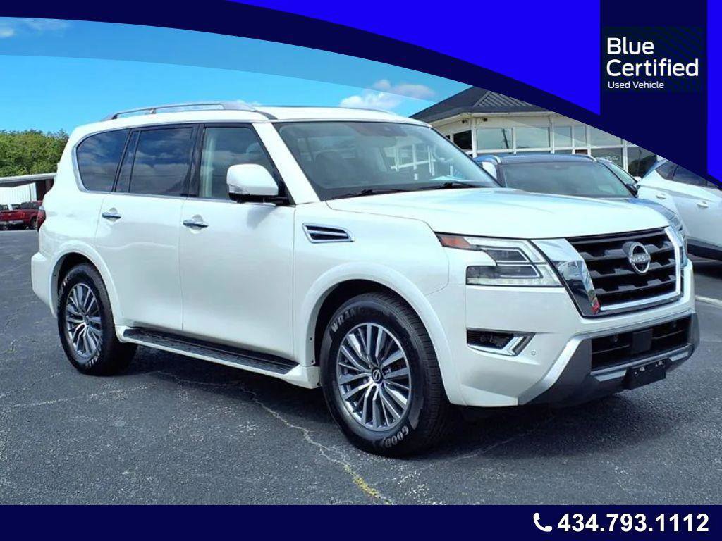 Used 2024 Nissan Armada SL w/ Captain's Chairs Package image 1