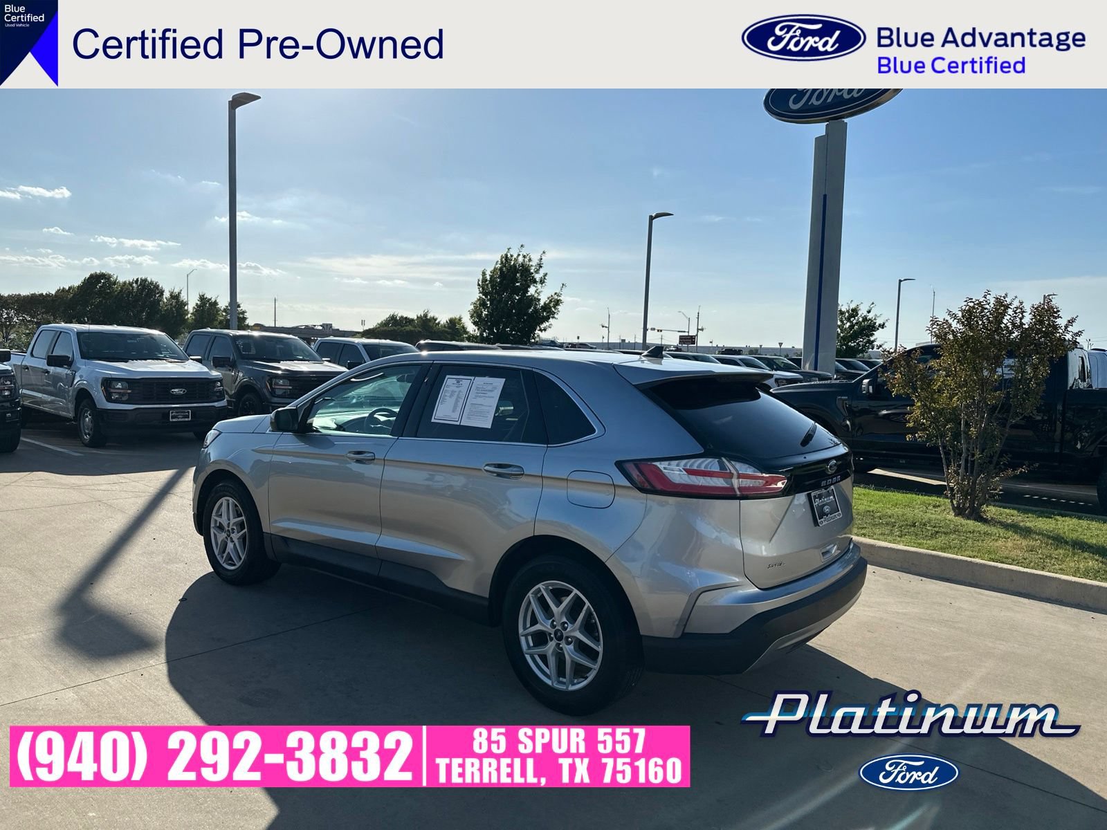 Certified 2021 Ford Edge SEL FWD video 3