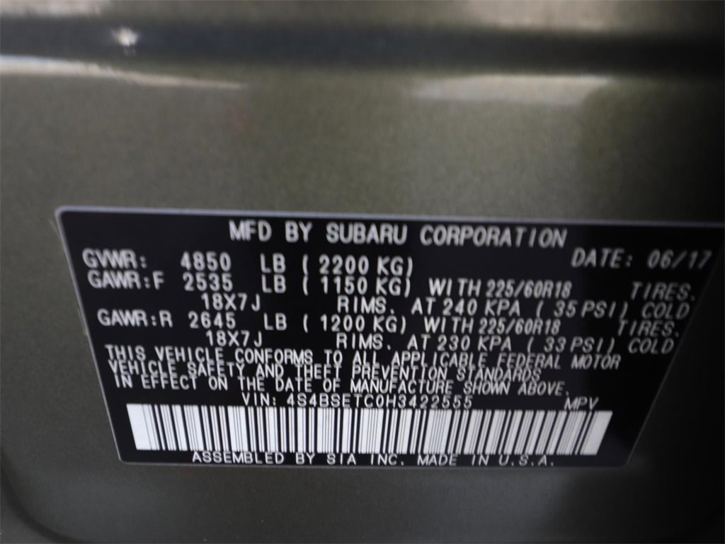 Used 2017 Subaru Outback 3.6R Touring w/ Popular Package #5A image 24