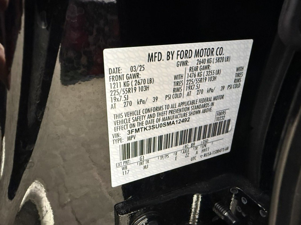 Certified 2025 Ford Mustang Mach-E Premium AWD/4WD image 23