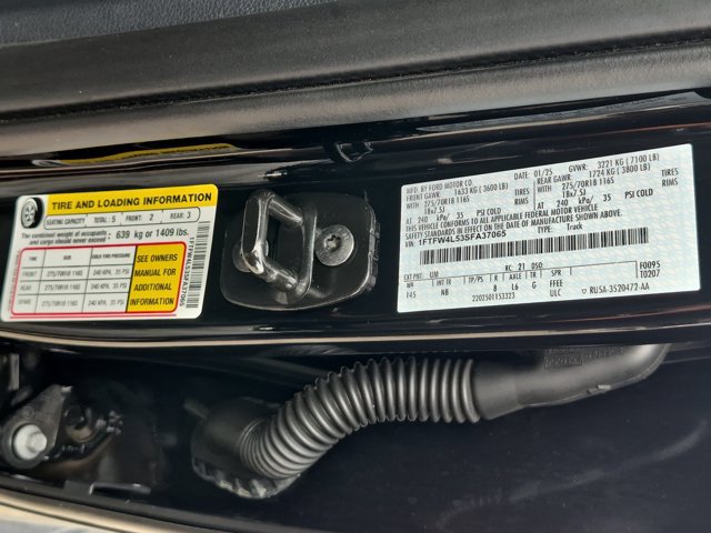 Certified 2025 Ford F150 Tremor w/ Equipment Group 402A High AWD/4WD image 39