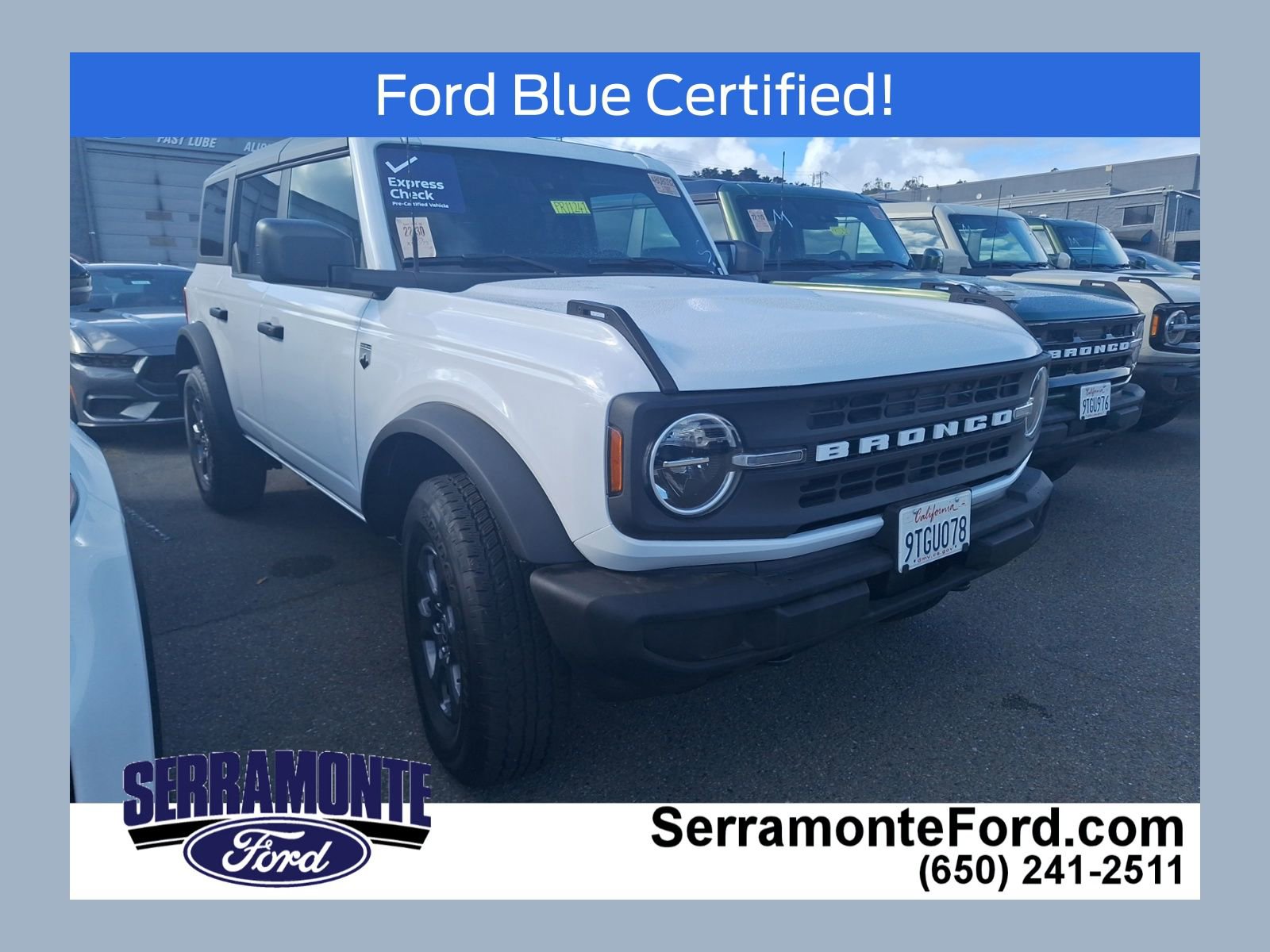 Certified 2025 Ford Bronco Big Bend