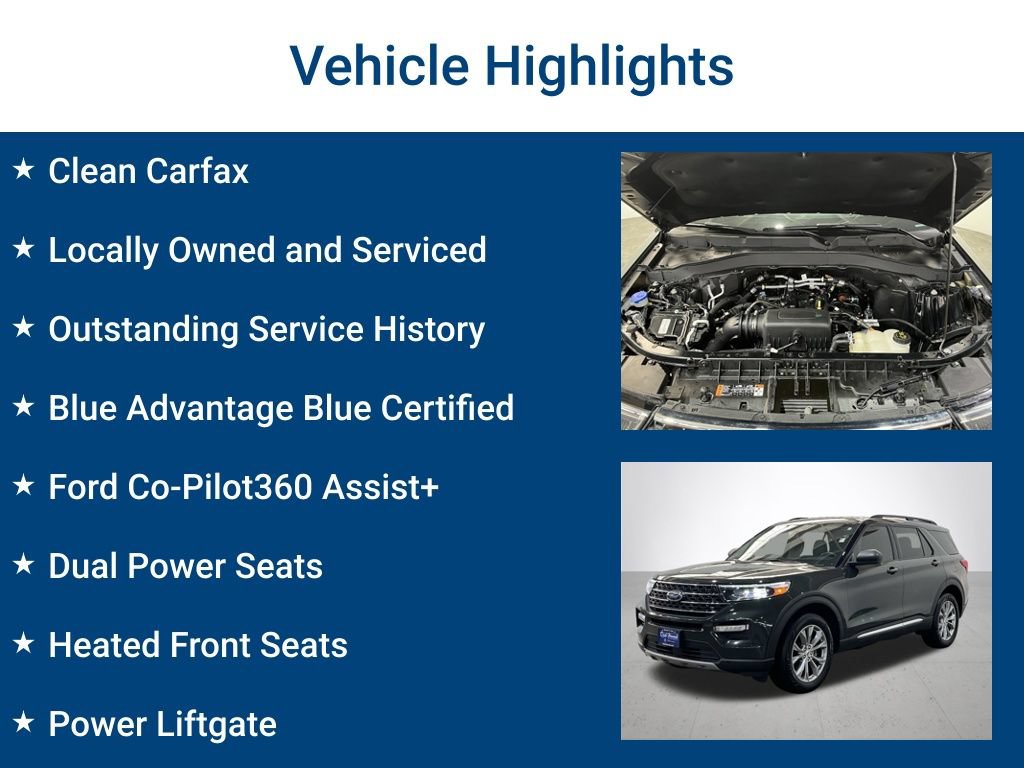 Certified 2022 Ford Explorer XLT w/ Equipment Group 202A AWD/4WD image 3