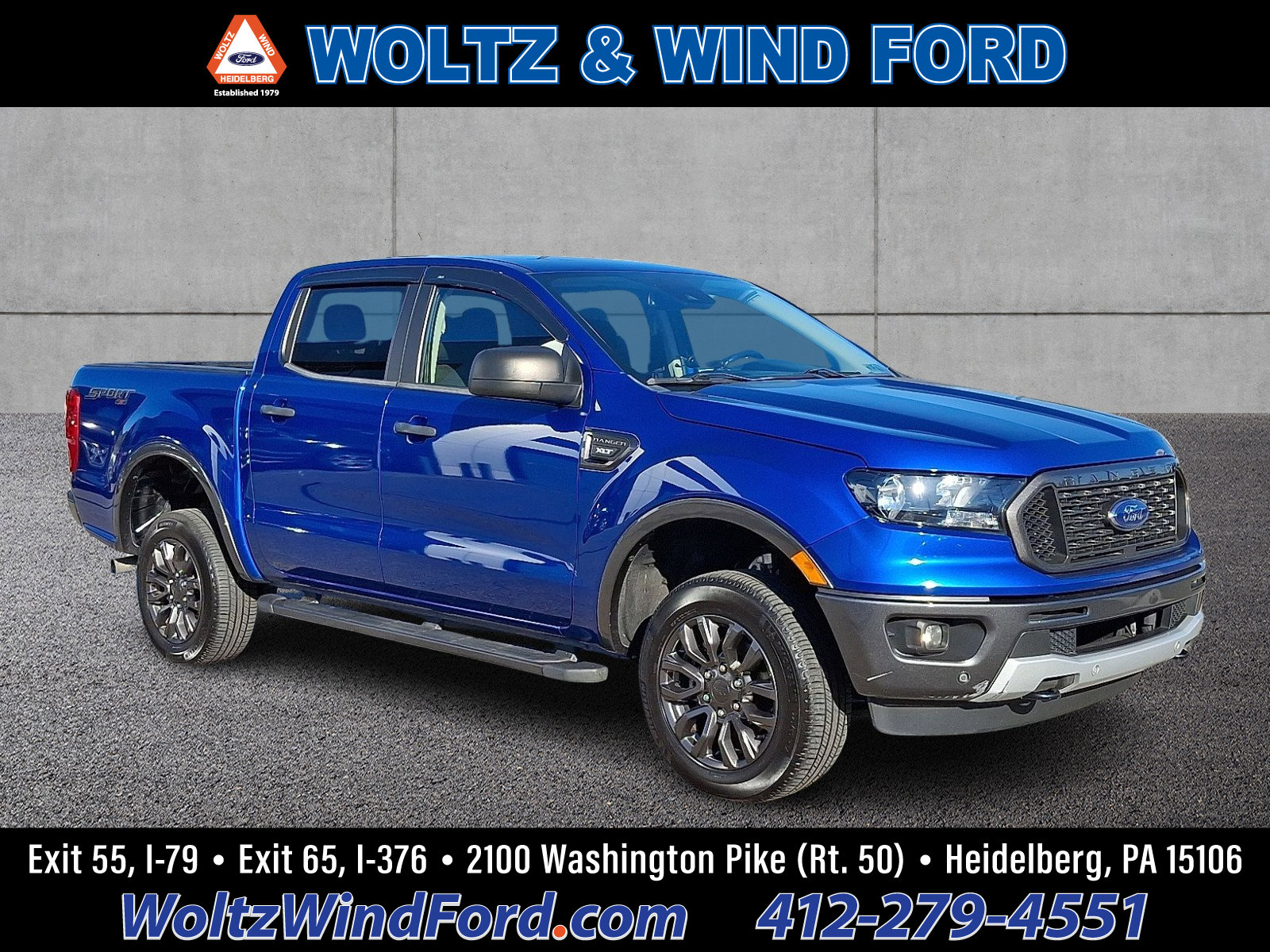 Certified 2019 Ford Ranger XLT w/ Equipment Group 301A Mid