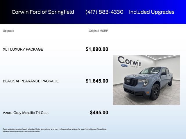 Certified 2025 Ford Maverick XLT w/ XLT Luxury Package image 9