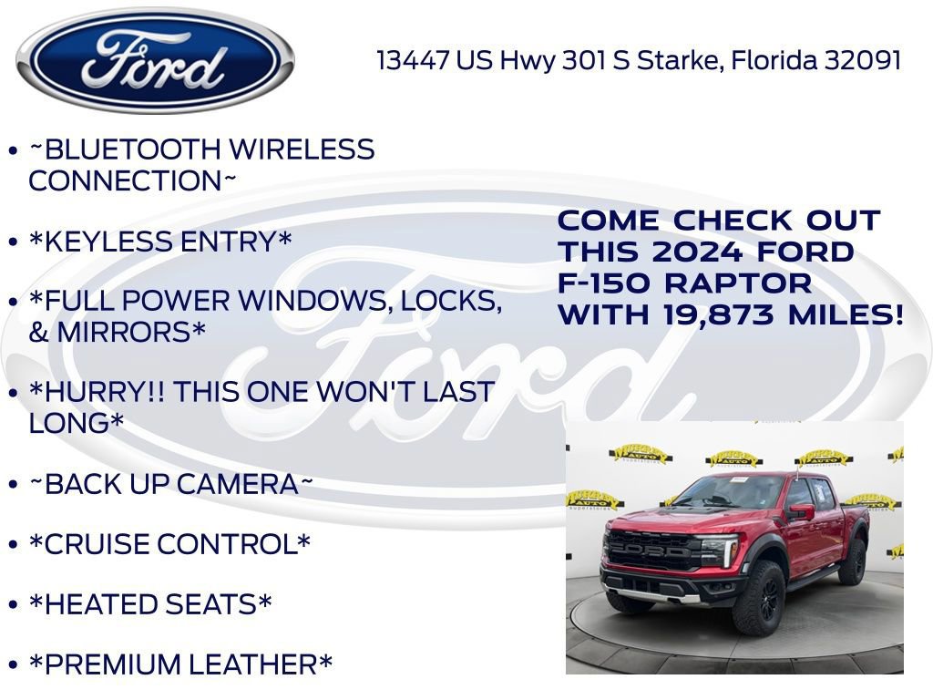 Certified 2024 Ford F150 Raptor image 12